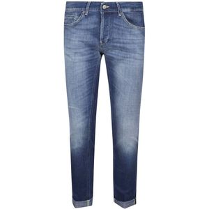 Dondup, Heren, Jeans, Blauw, Maat: W30 Denim,