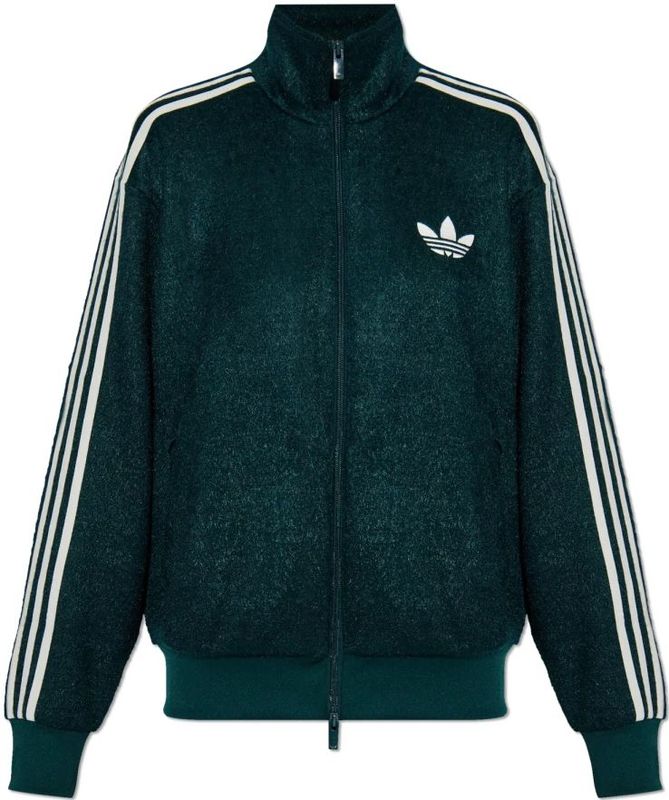 Adidas Originals, Dames, Sweatshirts & Hoodies, Groen, Maat: M Velours,