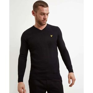 Lyle & Scott, Heren, Truien, Zwart, Maat: XL Katoen,