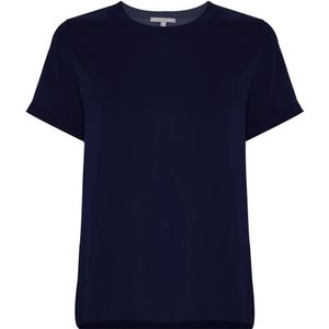 Kocca, Dames, Tops, Blauw, Maat: XL Zijde,