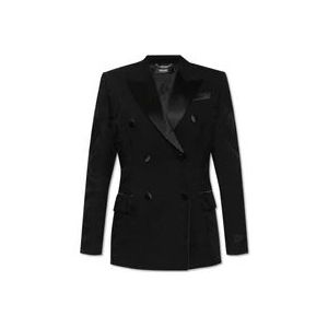 Versace Wollen blazer , Black , Dames , Maat: XS