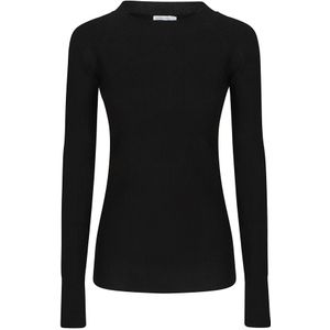 Patrizia Pepe, Dames, Tops, Zwart, Maat: XS