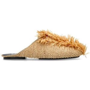 Jil Sander, Dames, Schoenen, Beige, Maat: 38 EU Leer,