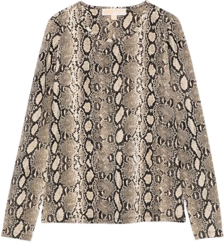 Bikini - Dierenprint - Jersey - Lange Mouw - Slanke Pasvorm