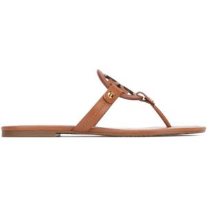 Tory Burch, Dames, Schoenen, Bruin, Maat: 37 1/2 EU Leer,