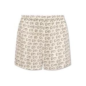 Burberry Denim shorts , Beige , Dames , Maat: 3XS