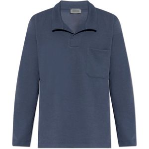 Hanro, Heren, Tops, Blauw, Maat: M