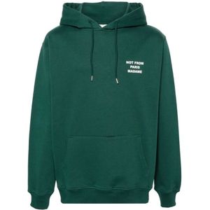 Drole de Monsieur, Heren, Sweatshirts & Hoodies, Groen, Maat: 2XL