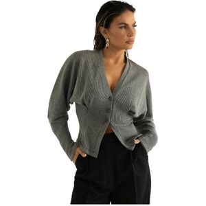 Guaja., Dames, Truien, Grijs, Maat: XL