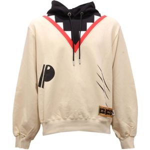 Gcds, Heren, Sweatshirts & Hoodies, Wit, Maat: S