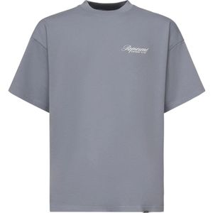 Represent, Heren, Tops, Blauw, Maat: XS Katoen,