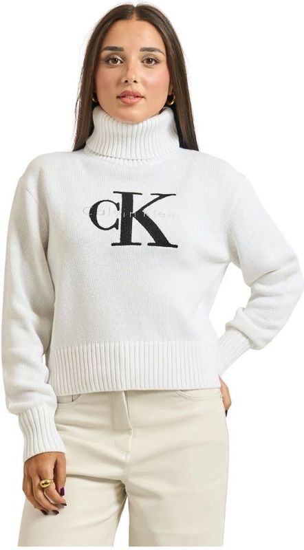 Calvin Klein Jeans - Chenille Monologo - Trui