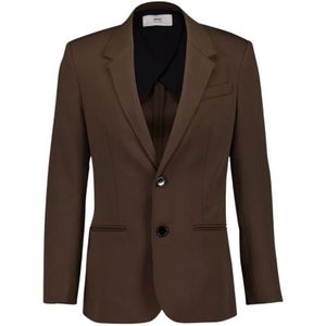 Ami Paris, Heren, Jassen, Bruin, Maat: S Wol,