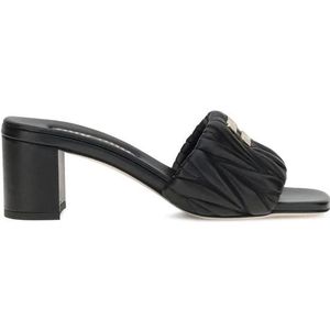 Miu Miu, Dames, Schoenen, Zwart, Maat: 36 1/2 EU