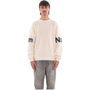 New Amsterdam Surf Association, Heren, Truien, Wit, Maat: M Acryl,