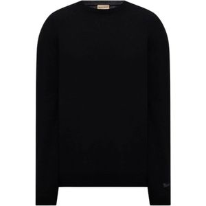 Woolrich, Heren, Truien, Zwart, Maat: M Wol,