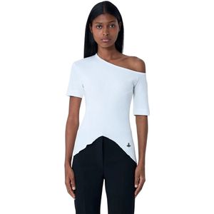 Vivienne Westwood, Dames, Tops, Wit, Maat: L Katoen,