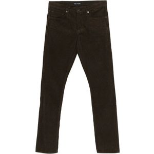 Tom Ford, Heren, Jeans, Bruin, Maat: W36 Katoen,