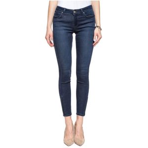 Lee, Dames, Jeans, Blauw, Maat: W25 L31 Katoen,