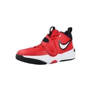 Nike Stijlvolle Team Hustle D 11 Sneakers , Red , Dames , Maat: 37 1/2 EU