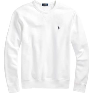 Polo Ralph Lauren, Heren, Sweatshirts & Hoodies, Wit, Maat: XL Katoen,