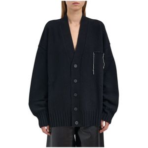 Isabel Benenato, Dames, Truien, Zwart, Maat: M Zijde,