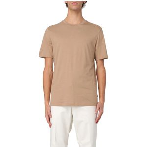 Hugo, Heren, Tops, Beige, Maat: L Katoen,