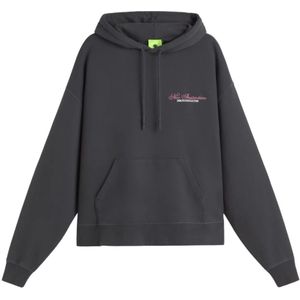 New Amsterdam Surf Association, Heren, Sweatshirts & Hoodies, Zwart, Maat: L Katoen,