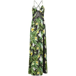 Philipp Plein, Dames, Jurken, Groen, Maat: L Satijn,