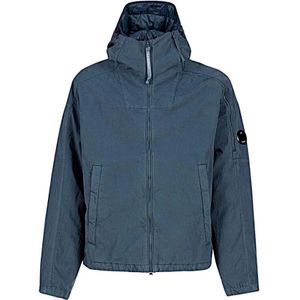 C.p. Company, Heren, Jassen, Blauw, Maat: L Poliester,