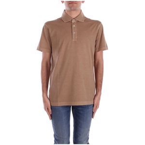 Fay, Heren, Tops, Bruin, Maat: 2XL Katoen,