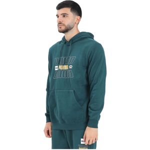 Puma - Ess Logo Lab Holiday - Hoodie - Fleece - Kangoeroezak