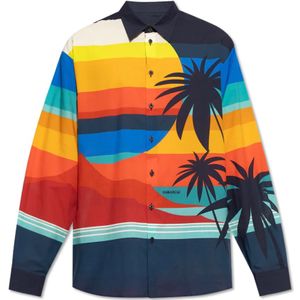 Dsquared2, Heren, Overhemden, Veelkleurig, Maat: M Katoen,