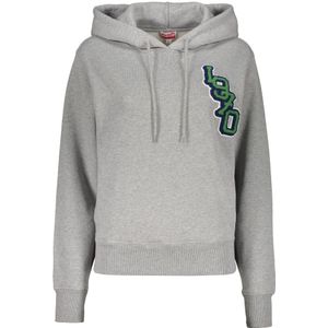 Kenzo, Dames, Sweatshirts & Hoodies, Grijs, Maat: XS Katoen,