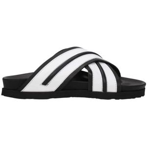 Palm Angels, Dames, Schoenen, Wit, Maat: 35 EU Leer,