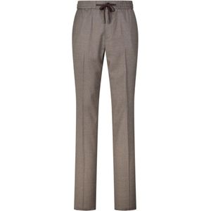 Maurizio Baldassari, Heren, Broeken, Bruin, Maat: M Wol,