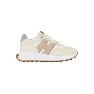 Hogan Ivory Sneakers , Beige , Dames , Maat: 39 EU