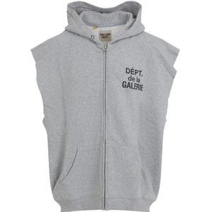 Gallery Dept., Heren, Sweatshirts & Hoodies, Grijs, Maat: S Katoen,