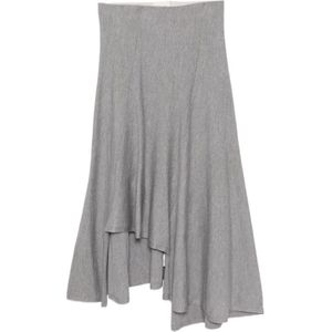 Khaite, Dames, Rokken, Grijs, Maat: S