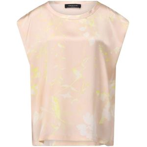 Fabiana Filippi, Dames, Tops, Roze, Maat: S Zijde,