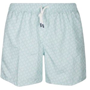 Fedeli, Heren, Badkleding, Blauw, Maat: 2XL Poliester,