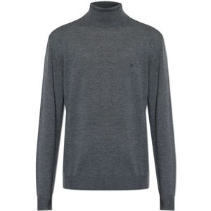 Etro, Heren, Truien, Grijs, Maat: 2XL Wol,