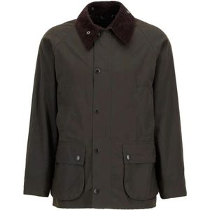 Barbour, Heren, Jassen, Groen, Maat: M Katoen,