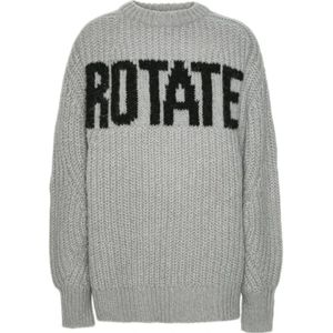 Rotate Birger Christensen, Dames, Truien, Grijs, Maat: M Wol,
