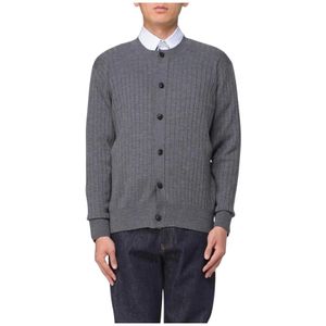 Bottega Veneta, Heren, Truien, Grijs, Maat: M