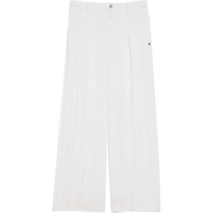 Pennyblack, Dames, Broeken, Wit, Maat: 3XS Poliester,