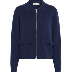 Karen by Simonsen, Dames, Truien, Blauw, Maat: S Nylon,