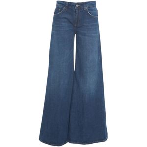 Dondup, Dames, Jeans, Blauw, Maat: W29 Katoen,