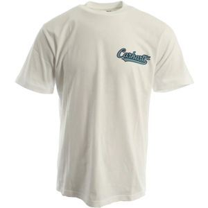Carhartt Wip, Heren, Tops, Wit, Maat: M Katoen,