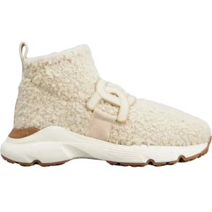 Tod's, Dames, Schoenen, Beige, Maat: 39 1/2 EU Leer,